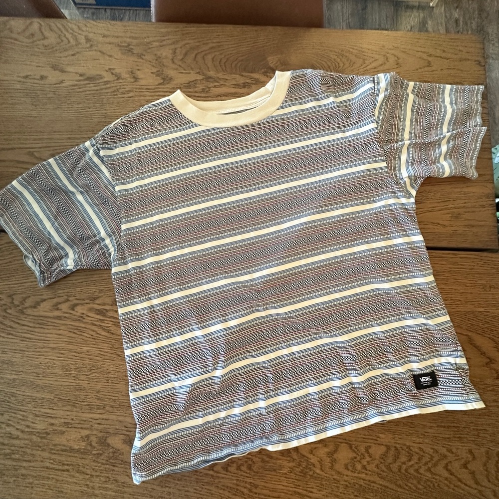 Vans Striped Pattern Tee